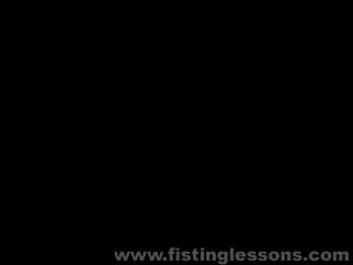 Fistinglessons anal fist self gode