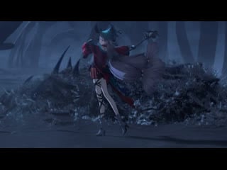 Skadi 3d animation ambience synesthesia 2022 concert for arknights