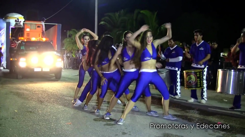 Edecanes montejo carnaval 2016