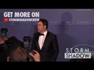 Penelope cruz and javier bardem at opening ceremony diner photocall in cannes