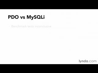 09 01 pdo and mysqli compared
