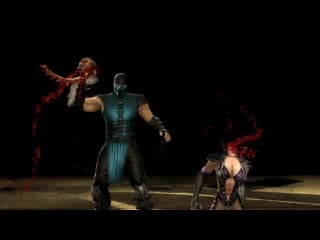 Mortal kombat komplete edition sub zero vs sindel fatality