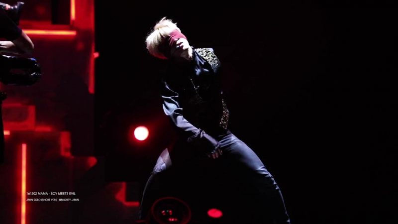 `fancam` 161202 bangtan boy meets evil @ 2016 mnet asian music awards