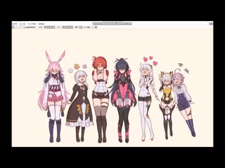 【手描き】崩壊3rd×nyanyanyanyanyanyanya!【音mad】 hd