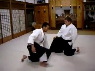 Myanmar aikido ukemi practice