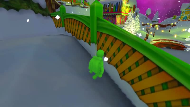 [over show] scp 106 ищет нас! укрылись в опасной новогодней нычке! прятки амонг ас против scp в human fall falt