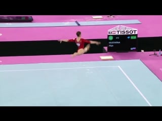 Любимый моей дочери) aliya mustafina (rus) fx ef european games baku 2015