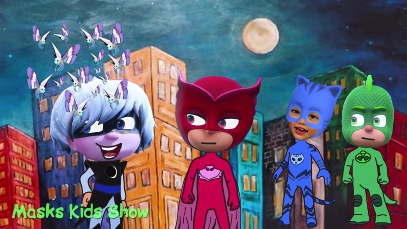 Мистер макс помогает героям в масках спасти кэтбоя мультфильм пародия