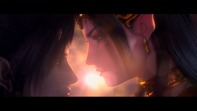 Расколотая битвой синева небес трехлетнее соглашение (серия 05)