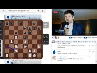 Tradewise gibraltar masters 2017; p1 r6 svidler wins gib