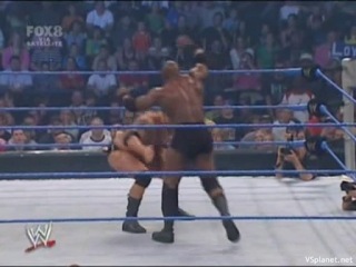 Batista vs lashley vs finlay wwe smackdown