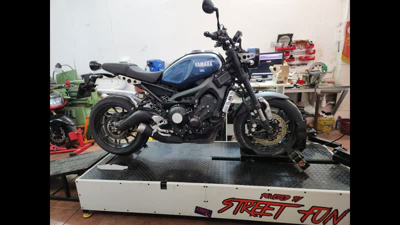 Раздушка и замер мощности yamaha xsr 900