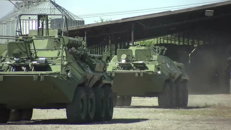 Возвращение подразделений юво, участвовавших в скшу «кааз 2020», в пункты базирования