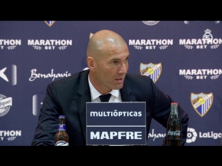 Zidane es mi día más feliz como entrenador