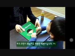 More videos of rumored member kang taehyun in a cf age 7 learning english