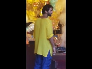 Barun sobti on shoot of #22yards, kolkata #watchingdhol