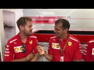 Seb and kimi about if they play video games in the free time seb5 kimi7 belgiangp