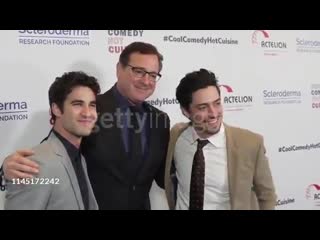 Video bob saget, darren criss and ben feldman at scleroderma research foundations cool comedy hot cuisine at the beverly wilsh