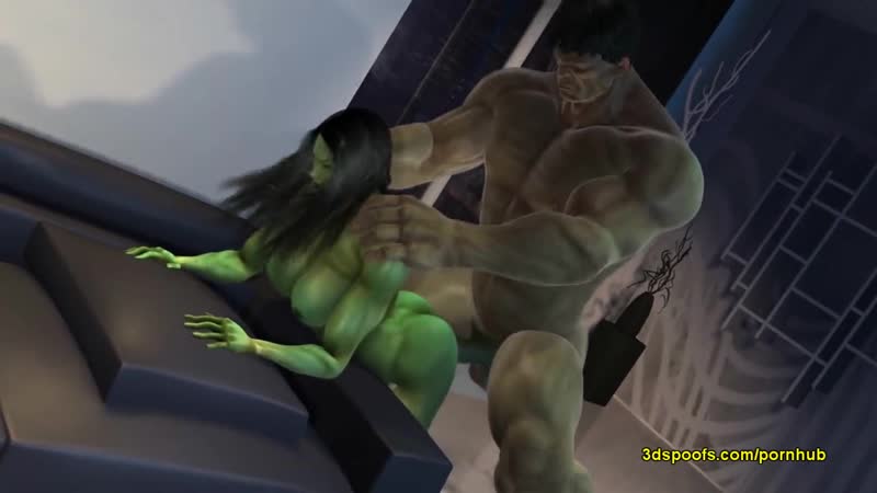 Она халк он нет ничего, кроме сумасшедшего яростного секса!