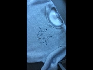 Hi mir 🌿 ручная вышиа на одежде live