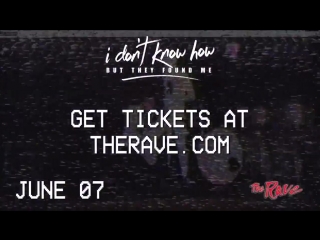 Idkhow at the rave promo