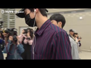 [video] 190513 chanyeol & sehun @ incheon airport