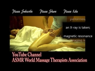 This how you do massage on bursitis! very relaxing massage asmr!
