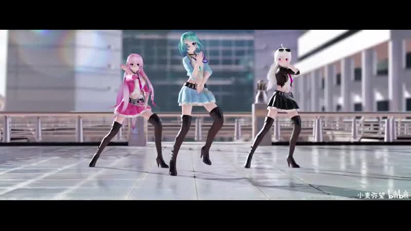Hatsune miku 虎視眈々yowane haku 弱音ハク 初音ミクmegurine luka巡音ルカ