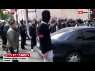 2 мая 2014 покорившие харьков, и не покорившие донецк, ультрас приехали с гастролями в одессу