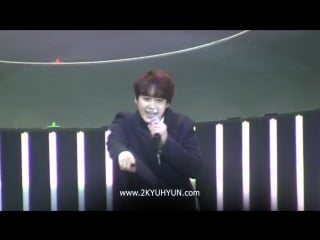 [170123 fukuoka] kyuhyun koi dance [fancam]