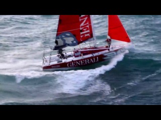 Fr bretagne, storm "andréa" sailboat of generali