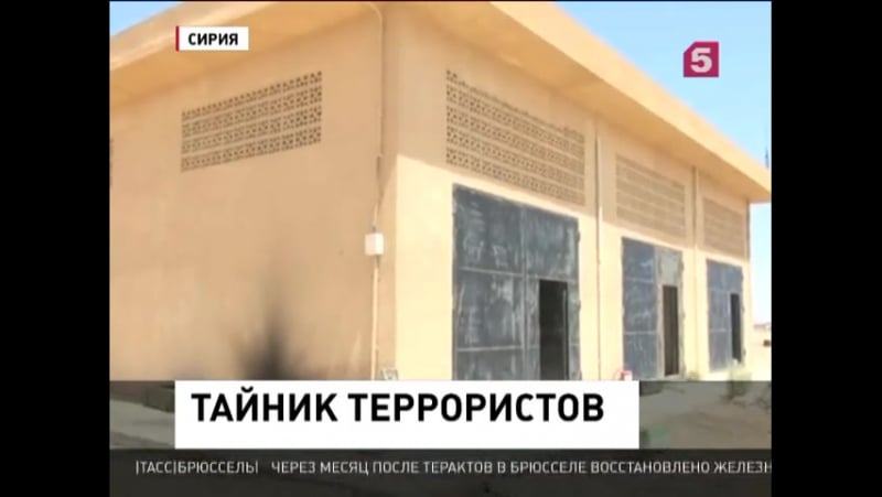 Минобороны обнародовало видео со складом боеприпасов в пальмире