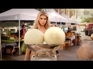 Hardees the all natural burger feat charlotte mckinney au naturel commercial