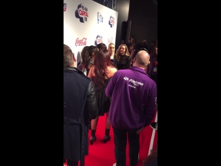 The @littlemix girls are here and singing @justinbieber on the carpet! #capitaljbb #littlemix