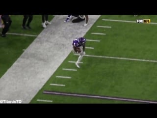 Case keenum's 61 yard touchdown pass to stefon diggs for the win!