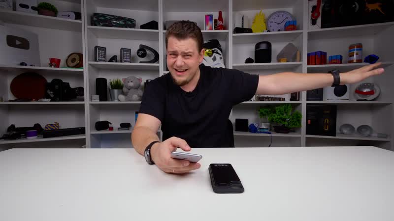 [распакоа двапакоа] чехол колонка для iphone с блютуз с сайта алиэкспресс
