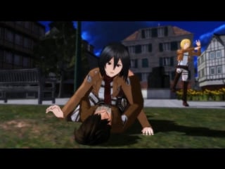 Eren x mikasa this is what you think it is! porn on titan snk shingeki no kyojin funny (1)