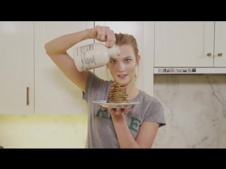 3 ingredient pancakes | karlie kloss