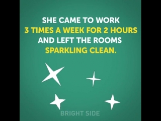 A cleaner who came up with an ingenious business plan