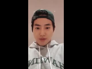 190621 exo's suho instagram live