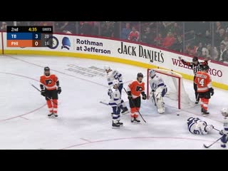 Louis domingue makes incredible kick save