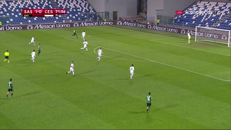 Кyбoк итaлuu 2016 17 / coppa italia / 1/8 фuнaлa / сaссyoлo чeзeнa / 2