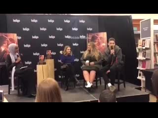 Jo, anna and hero at the signing in toronto
