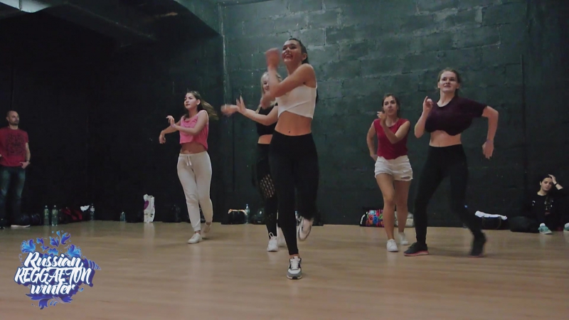 Reggaeton workshop by lessi / russian reggaeton winter/ 2017