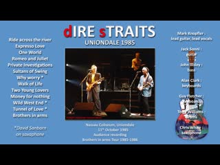 Dire straits 1985 live in uniondale, new york [audio only]