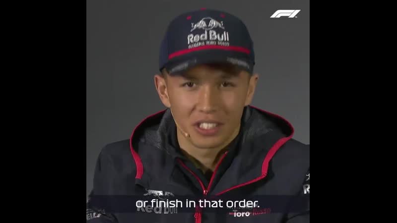 China 2019 alex albon's motorsport memories