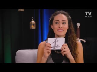 Kat visits @tvguide s farewell to shadowhunters series and gives this great tease about the parabatai rune playing a lot into th