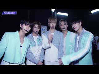 190820 cix, rocket punch, hong joo chan, new (the boyz) backstage @ the show behind