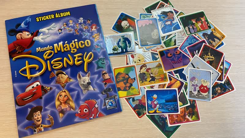 Navarrete альбом для наклеек волшебный мир диснея (mundo mágico disney ...