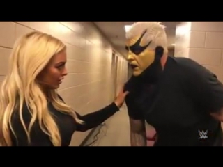 Goldust has an important question for mandy rose